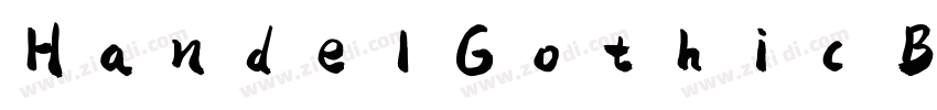 HandelGothic BT 常规(T字体转换
